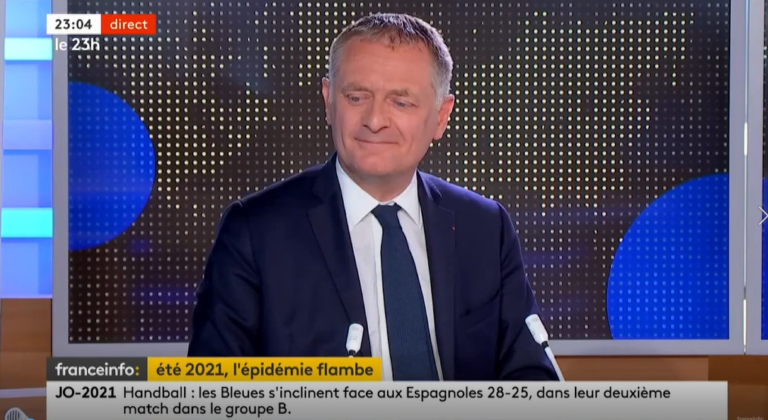 J’étais l’invité du Grand JT de FranceInfo – mardi 27 juillet 23H