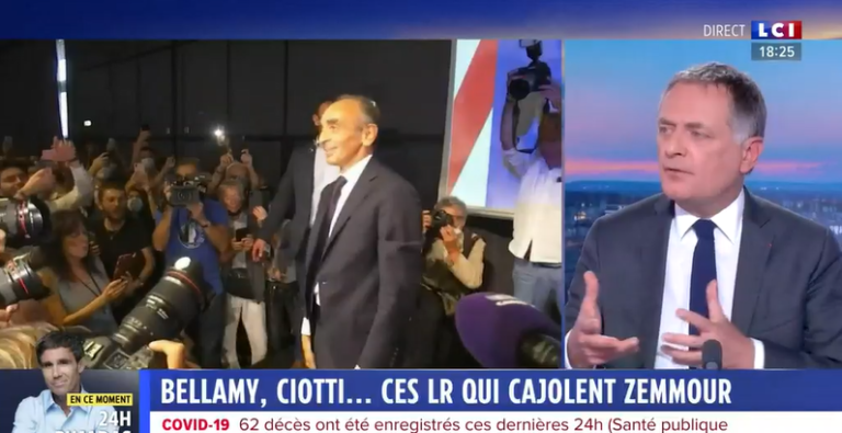 J’étais sur le plateau du 24H Pujadas sur LCI – 5 octobre
