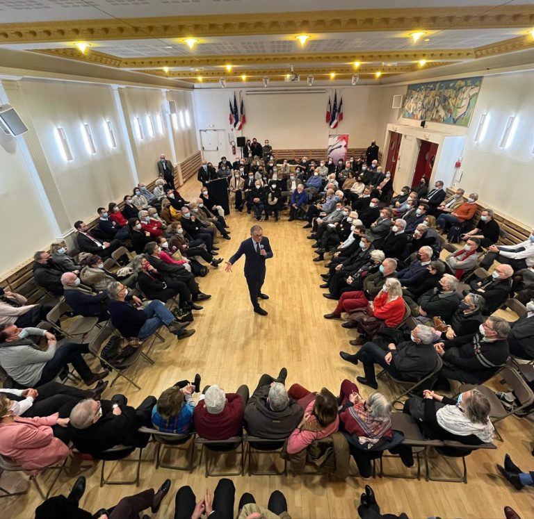 Dans les Yvelines pour présenter le programme de Valérie Pécresse !