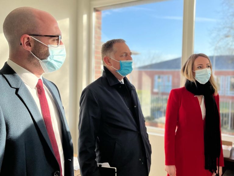 En visite de l’Etablissement public de santé mentale de la Somme