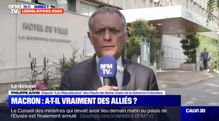 J’étais l’invité de BFM TV – 20 juin