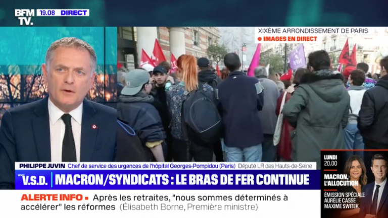 J’étais l’invité de BFM TV – 15 avril