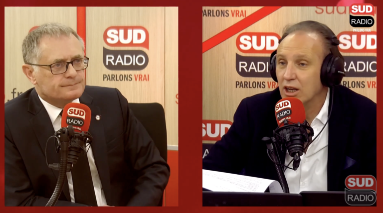 J’étais l’invité de Sud Radio – 18 avril