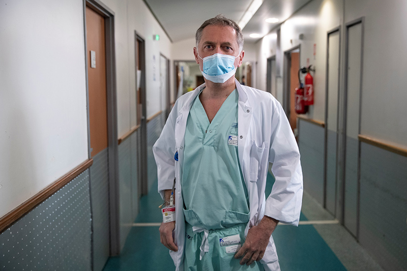 FRANCE-HEALTH-VIRUS-PORTRAIT