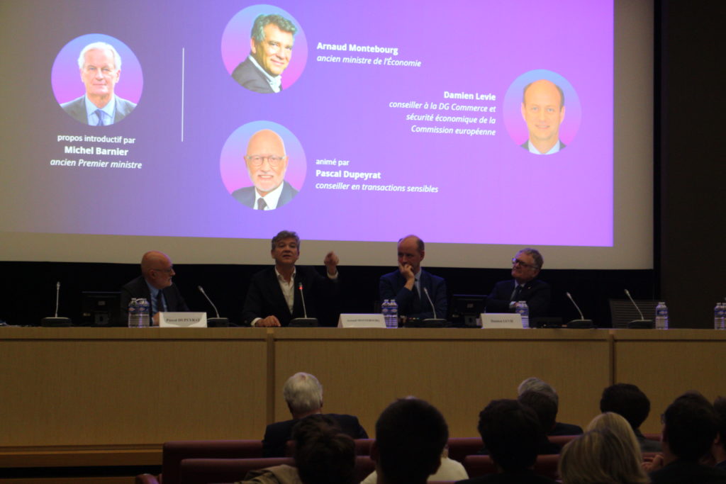 Pascal Dupeyrat, Arnaud Montebourg, Damien Levie, Philippe Juvin